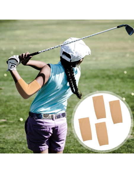 2 Pares Manga Cubierta Tatuaje Unisex MOZEAT 20x10 cm Nude