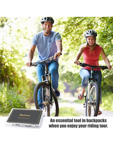 Kit de reparación de neumáticos de bicicleta Dexnoca 30PCS