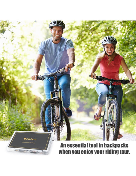 Kit de reparación de neumáticos de bicicleta Dexnoca 30PCS