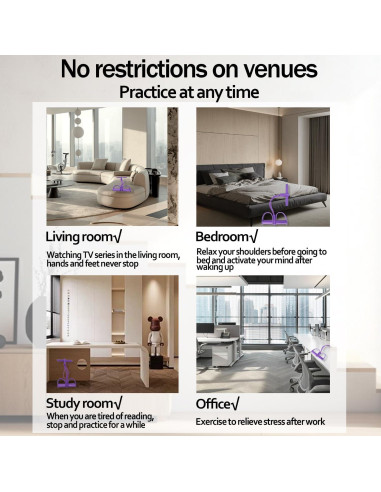 21 Bandas de Resistencia Genérico - 6 Tubos para Fitness