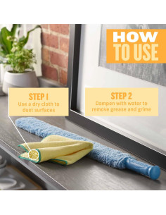 Paño de Microfibra E-Cloth 2 Paquete - Alto Rendimiento para Sacudir 2