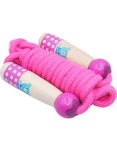 Cuerda de Saltar Ajustable TITAKING para Niños Rosa 2.9m 2