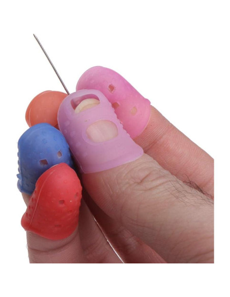 Protector de Dedo Tebatu de Silicona para Costura - 1PC Protector de Dedo Tebatu de Silicona para Costura - 1PC
