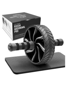 Rueda de Abdominales FEELCAT Rodillo Ab Negro 5.08 cm