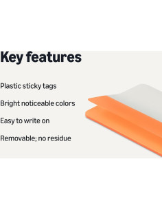 Etiquetas Adhesivas Rectangulares Amazon Basics 500 Pzas 5.08x4.06cm 2