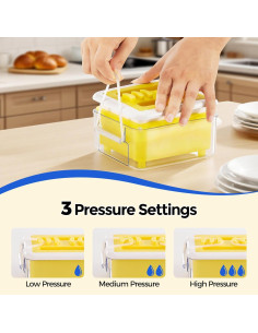 Prensa de Tofu MANBA Pro Apta para Lavavajillas 400g 2