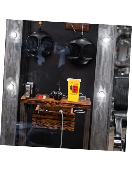 Contenedor Desechable de Cuchillas FOMIYES 15.4x9.5cm Amarillo