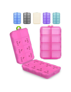 Organizador de Pastillas SESIIduo Semanal AM PM 14.9x9.9cm