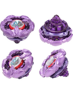 Conjunto de Peonzas Gyro X DEZAWRTY con Lanzador para Niños 2