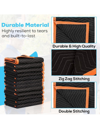 Manteles de Mudanza Acolchados Simpli-Magic 79523 182x203 cm Paquete 12