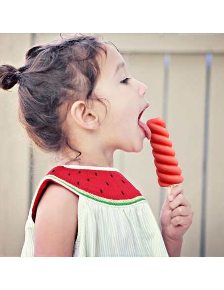 Moldes de Paletas de Silicona AUDFA 9 Cavidades + 50 Palitos