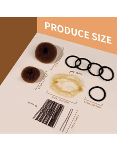 Kit Hacedores de Moño FANDAMEI 6 Piezas para Niños 2