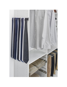 Soporte de Corbatas y Cinturones Rev-A-Shelf 35.56 cm Cromado 2