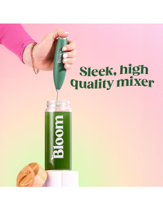 Batidor Eléctrico de Mano Bloom Nutrition, Acero Inoxidable 2