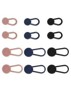 Extensores de Cintura KING MOUNTAIN 12-Pack para Pantalones