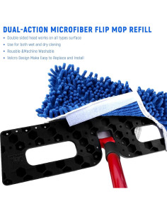 Recambios de Mopa de Microfibra Strengthmix - 4 Piezas 2