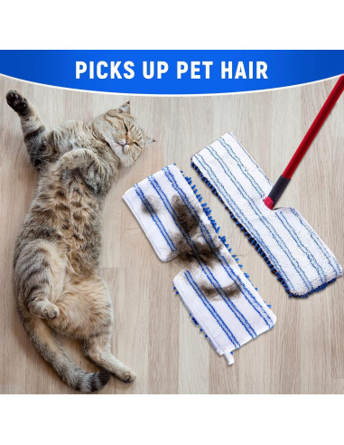 Recambios de Mopa de Microfibra Strengthmix - 4 Piezas