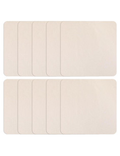 10 Piezas Chamois Cerámica Thinp 20x20 cm Beige