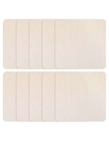 10 Piezas Chamois Cerámica Thinp 20x20 cm Beige