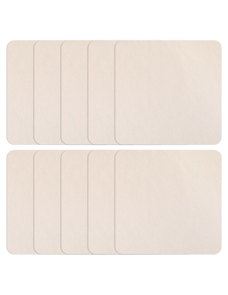 10 Piezas Chamois Cerámica Thinp 20x20 cm Beige