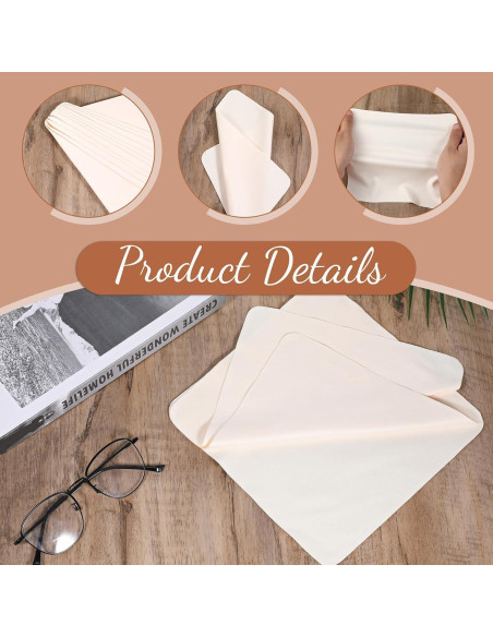 10 Piezas Chamois Cerámica Thinp 20x20 cm Beige