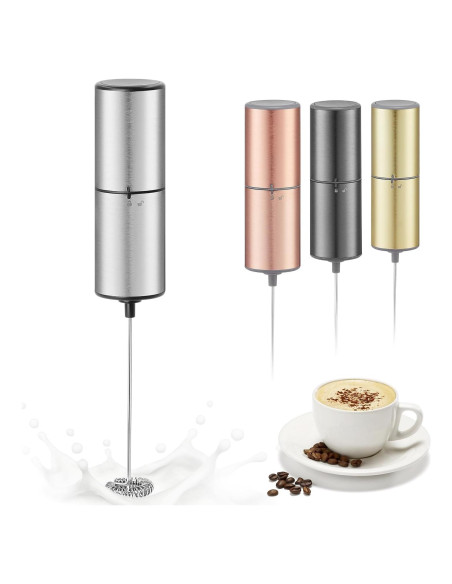 Espumador de Leche Eléctrico ELMWAY KJBQ-9 Acero Inoxidable