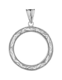 Colgante de Charm Círculo de la Vida Plata Esterlina 45.72 cm 2