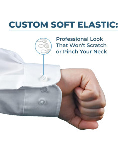 Extensores de Cuello Comfy Clothiers 3-Pack - Suave y Elástico 2