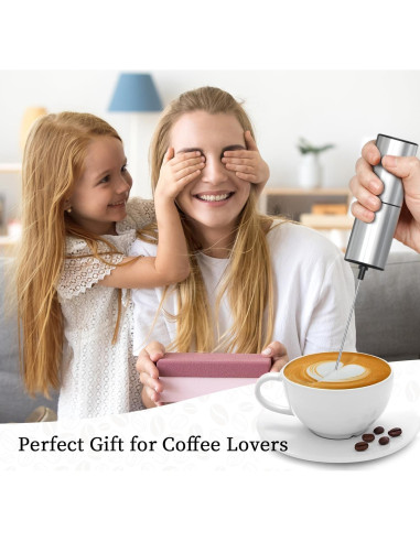 Espumador de Leche Eléctrico ELMWAY KJBQ-9 Acero Inoxidable