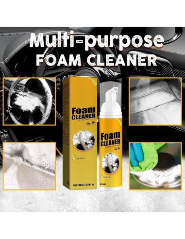 Limpiador de Espuma Multifuncional 100ml - MICROBUS (2PCS)