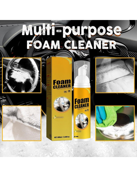 Limpiador de Espuma Multifuncional 100ml - MICROBUS (2PCS)