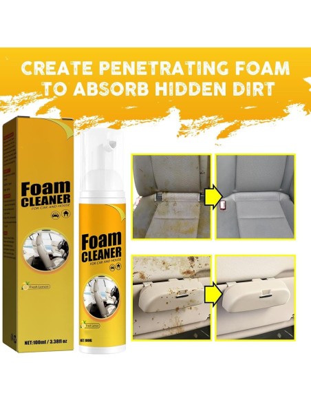 Limpiador de Espuma Multifuncional 100ml - MICROBUS (2PCS)