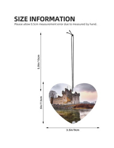 Ambientadores Colgantes de Coche Lavanda Castillo 4 Piezas 2