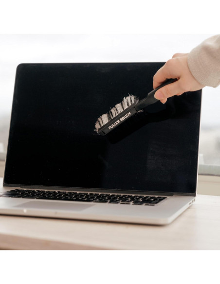 Juego de Cepillos para Polvo Electrónicos Fuller Brush - Duster Doble Extremo con Microfibra y Pelo de Cabra