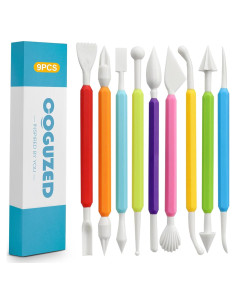 Kit de Herramientas de Escultura en Arcilla CoguZed 9 Piezas