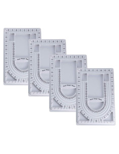 Placas de Diseño de Collar MIAO YUAN 4PCS para Joyería