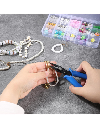 Alicates de Joyería Styquenzer para Abrir Anillos de Salto 14cm