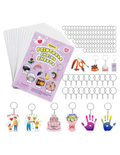 Kit de Llaveros Retráctiles 132 PCS Ayfjovs - Manualidades DIY