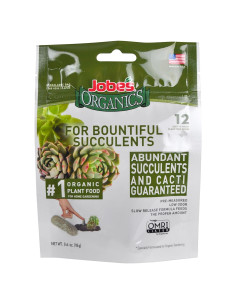 Picos de Fertilizante Orgánico Jobe's para Suculentas 12 Unidades