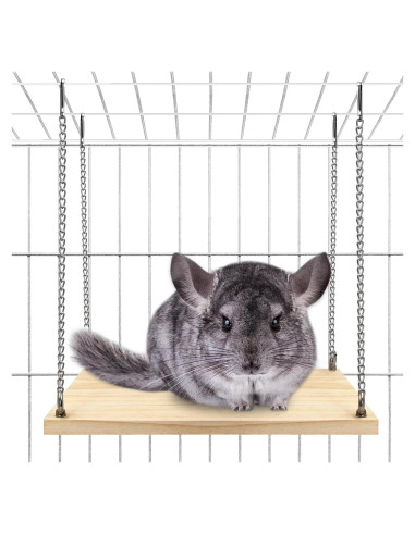 Juguetes Colgantes para Chinchillas Jevnd - Madera Secada al Horno