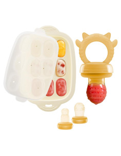 Alimentador de Frutas para Bebés Wishbird BF - Silicona BPA Free