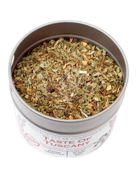 Colección de Condimentos Gourmet Sin Sal Gustus Vitae - 6 Latas Magnéticas