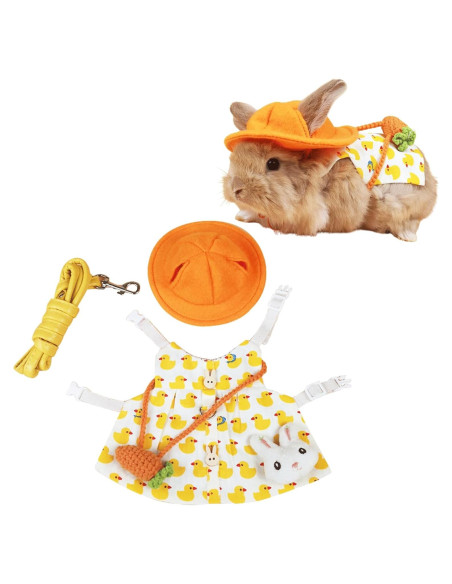 Conjunto Arnés y Correa para Conejos y Pequeñas Mascotas S