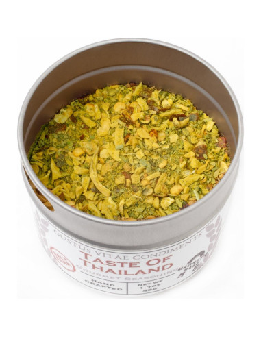 Colección de Condimentos Gourmet Sin Sal Gustus Vitae - 6 Latas Magnéticas