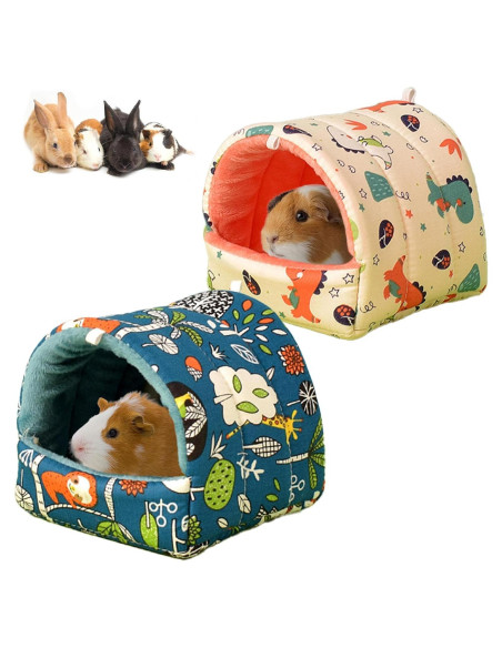 Cama para Cobayas SUPERPAWS - 2 Paquetes, Lavable, 26x26cm