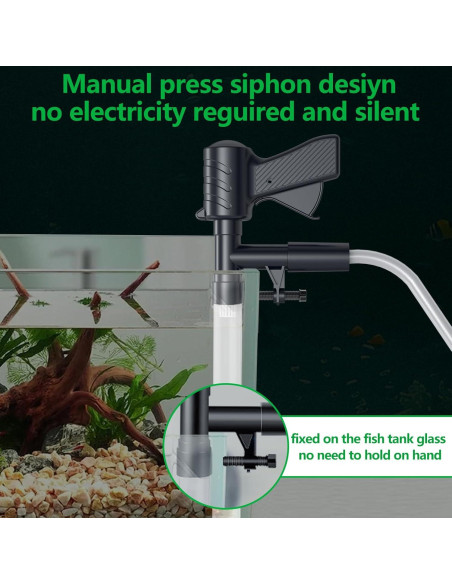 Kit de limpieza de acuarios SYSENCIAGA con herramientas y accesorios