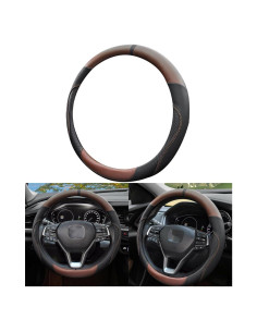 Cubierta de Volante Mandark 38.1 cm Cuero Microfibra Antideslizante