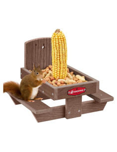 Mesa de Alimentación para Ardillas Kingsyard - Plástico Reciclado