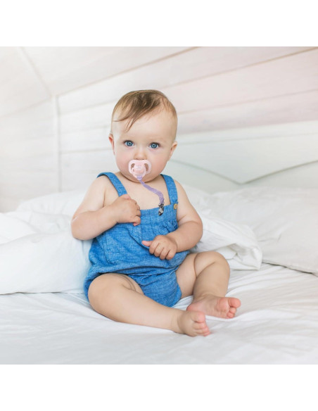 Clip de Chupete Hecho a Mano Boukipow - 6 Colores Neutros