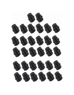 32 Cubiertas de Tuercas de Rueda OSCTAUS 22mm Hexagonal